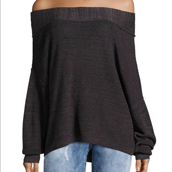 Free People Sweaters - Free People Alana Pullover Sweater in Blue. Medium